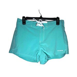 NWT Rocorose Size XL-L cerulean blue teal board shorts swim shorts trunks with d